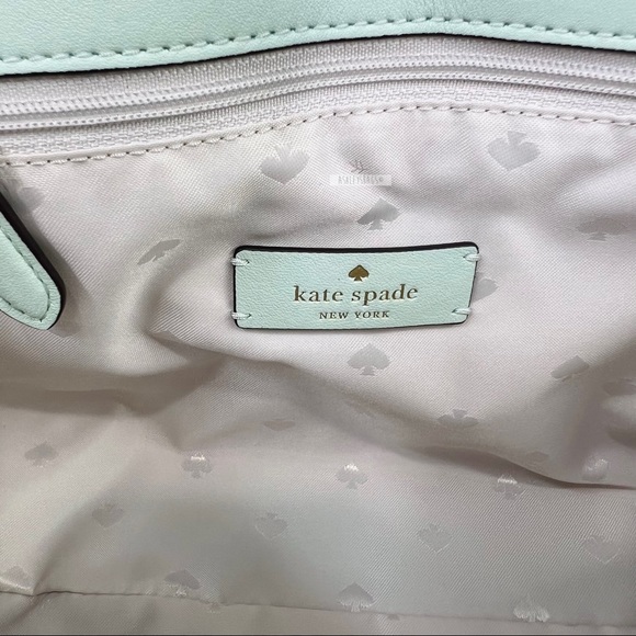 Kate Spade Natalia Quilted Leather Medium Flap Chain Shoulder Bag Crossbody - Picture 8 of 10